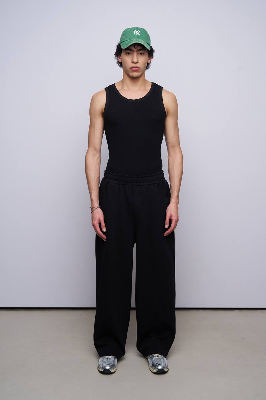 Balloon İnterlock Pants BLACK 40-210