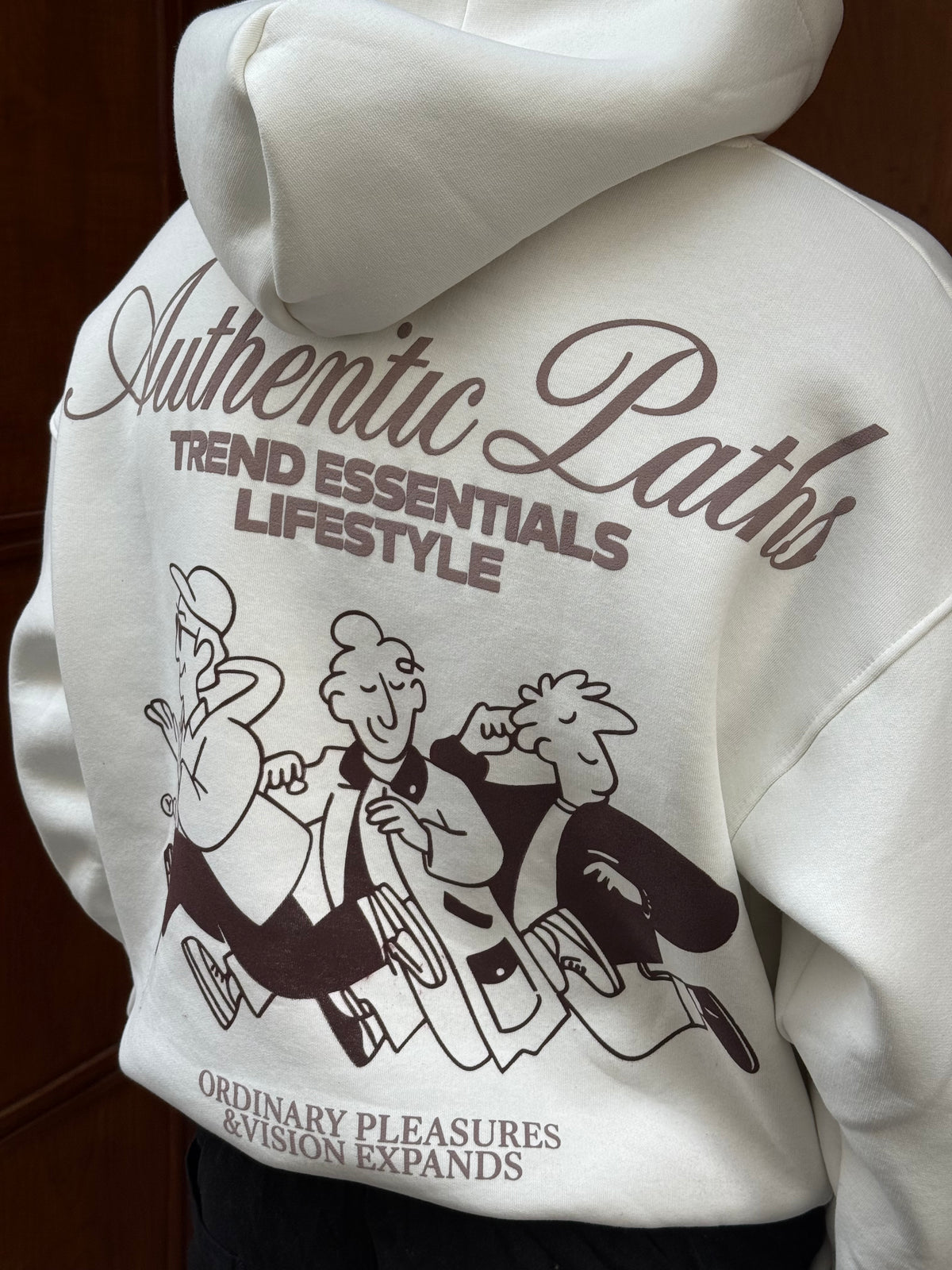 HOODIES AUTHENTIC PARIS WHITE BL