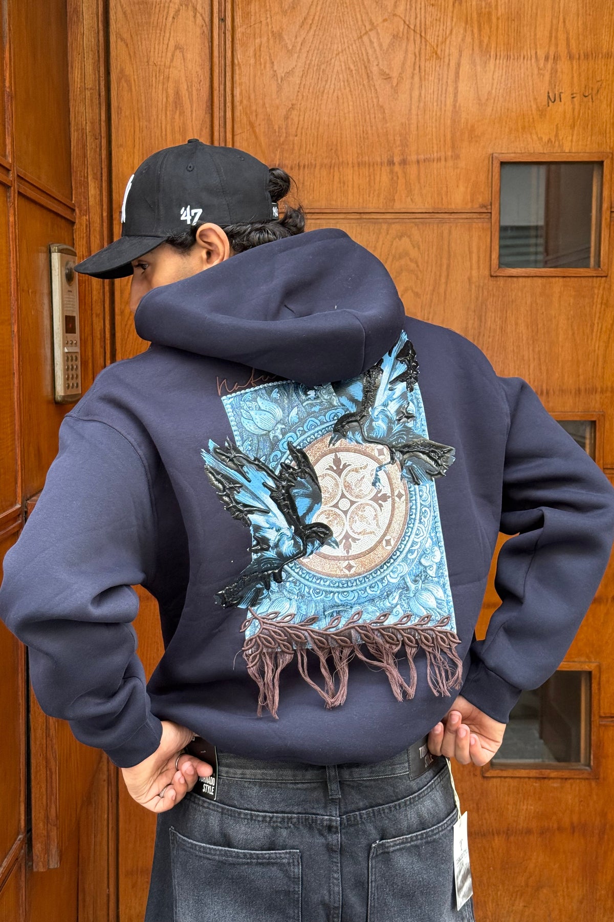 HOODIES SW NAVY BLUE 5243