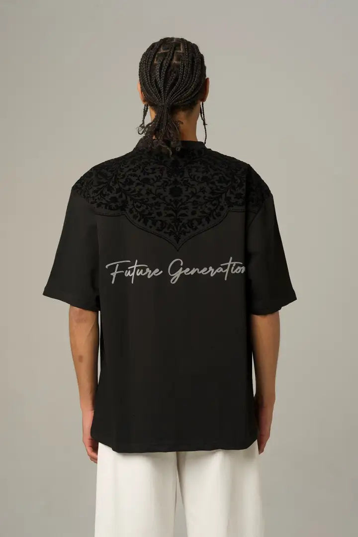 T-SHIRT BU BLACK T-43