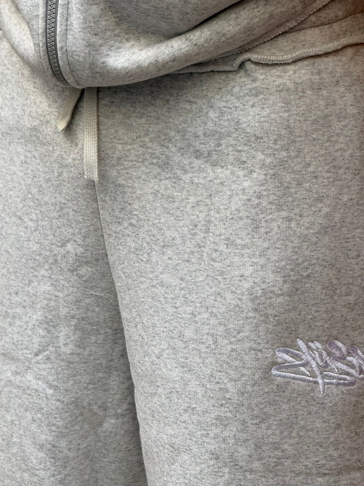 ENSEMBLE ZIP BRODERIE JL GREY