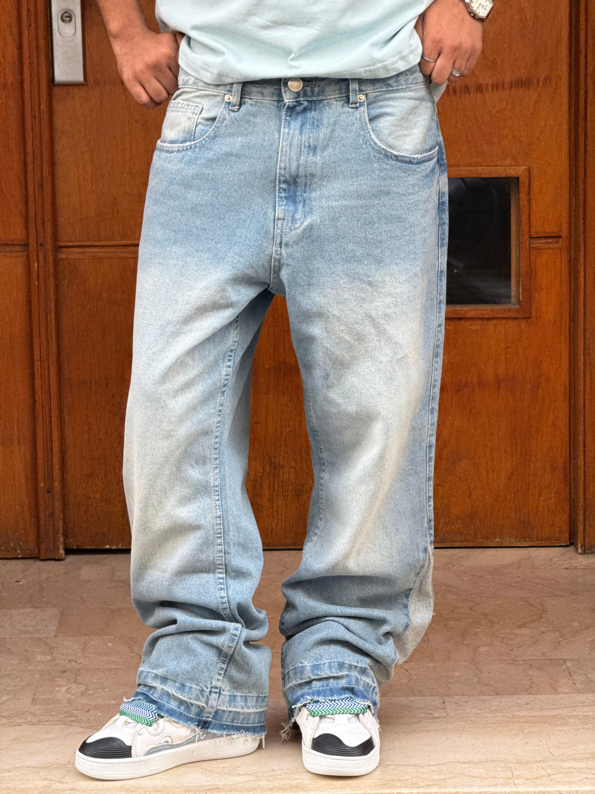 FLARED JEANS (DIRTY CLAIR)