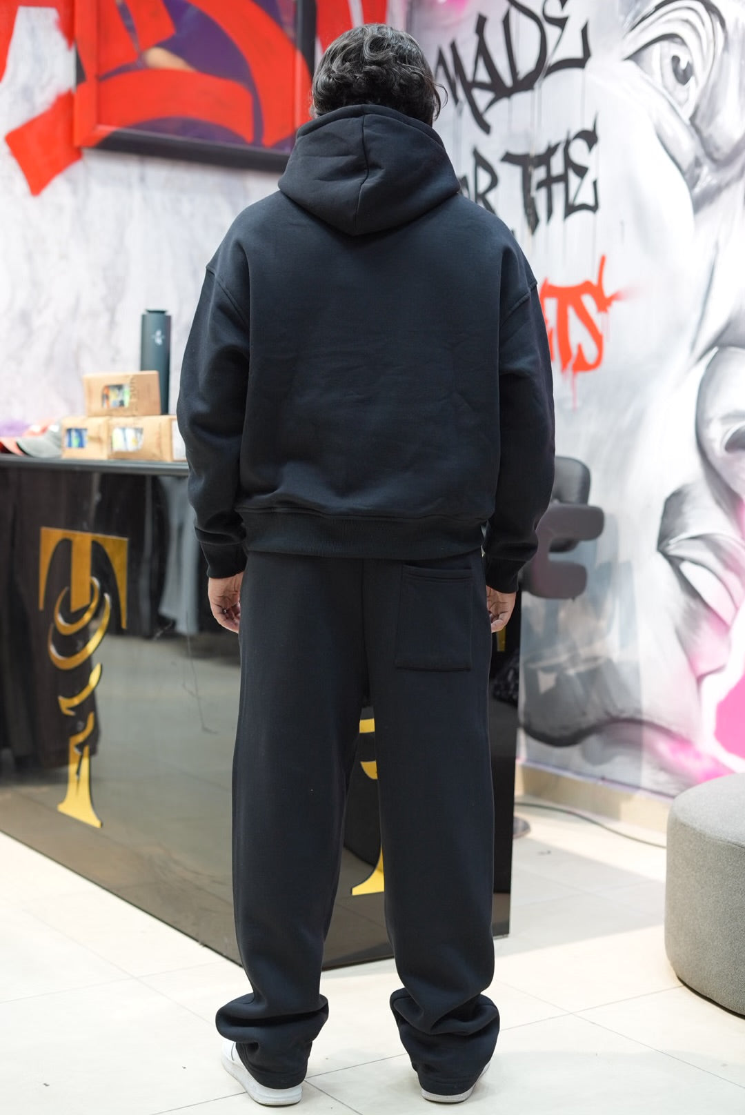 ENSEMBLE SWEATPANTS BLACK 9435