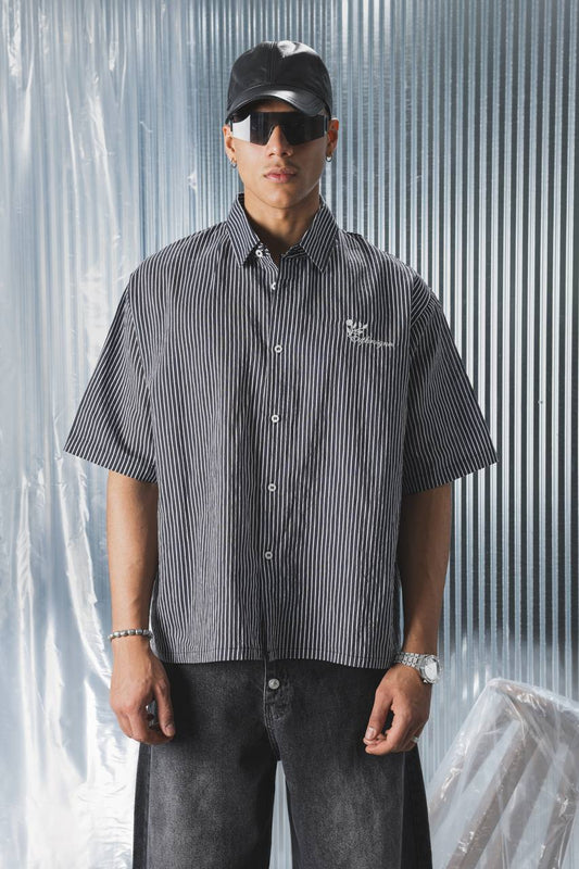 CHEMISE CROP ES GREY E40-63