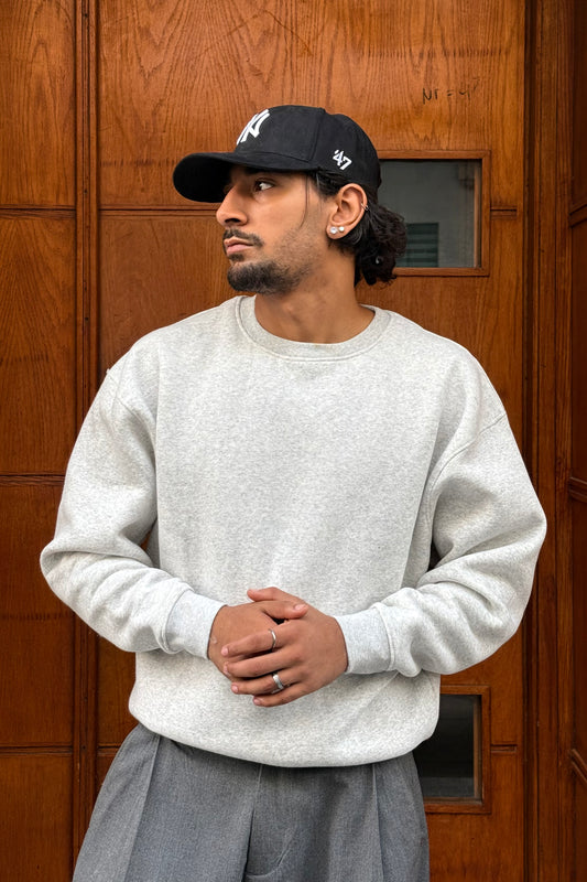 SWEATSHIRT BASIC JL GREY