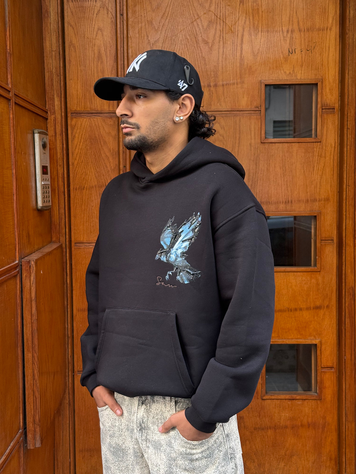 HOODIES SW BLACK 5243