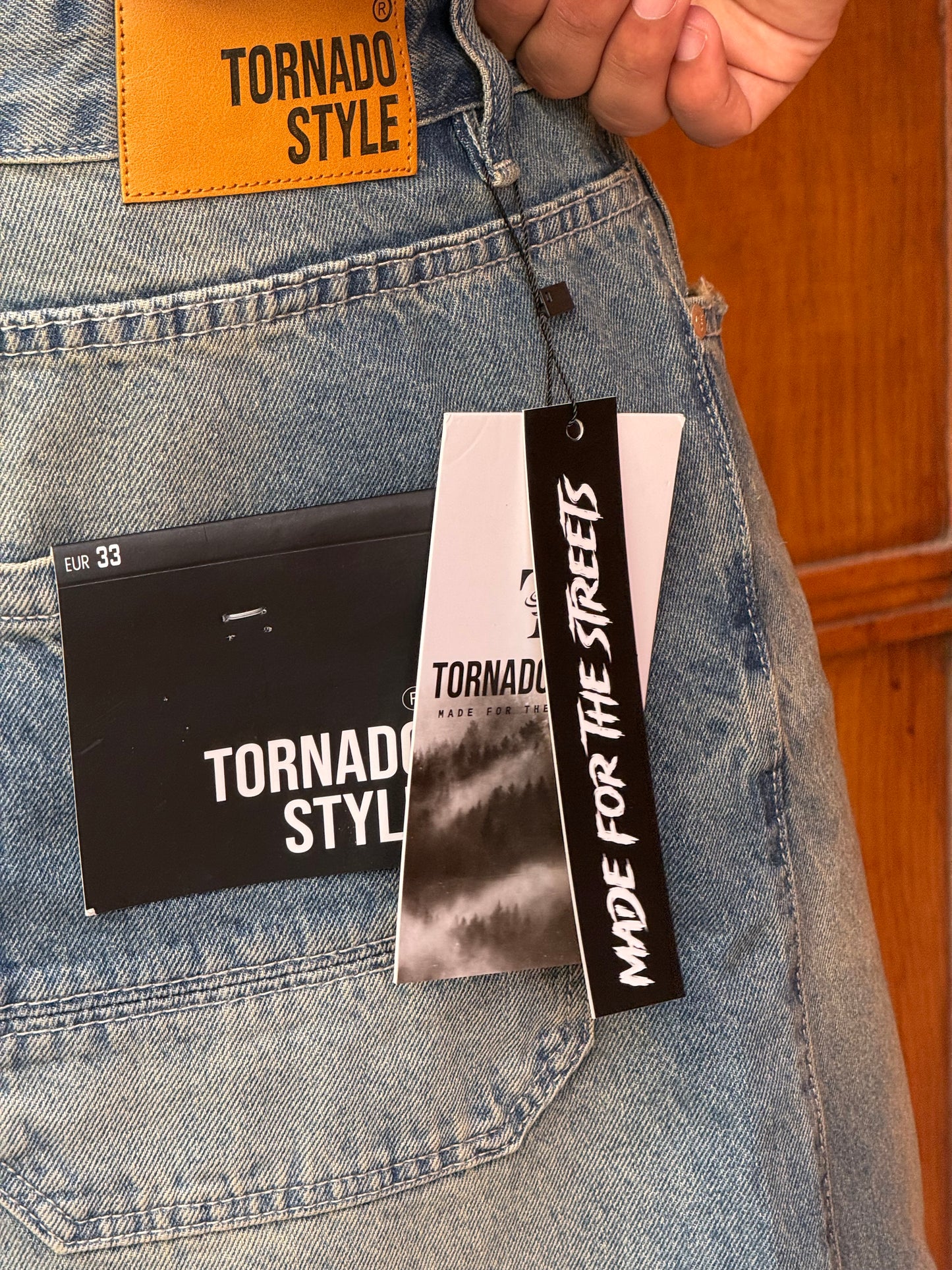 BAGGY JORTS TORNADO STYLE (DIRTY CLAIR)
