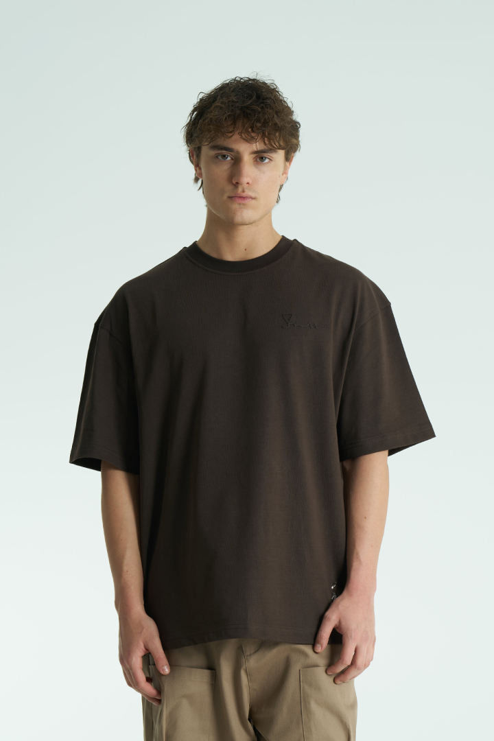 T-SHIRT SW BROWN 5082