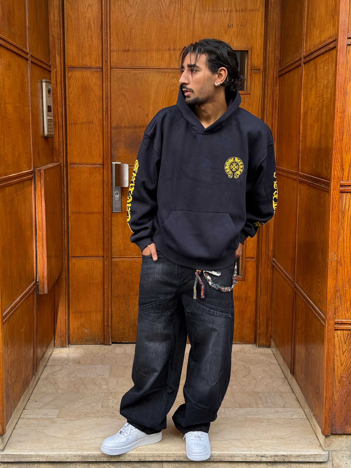 BAGGY JEANS BLACK CN