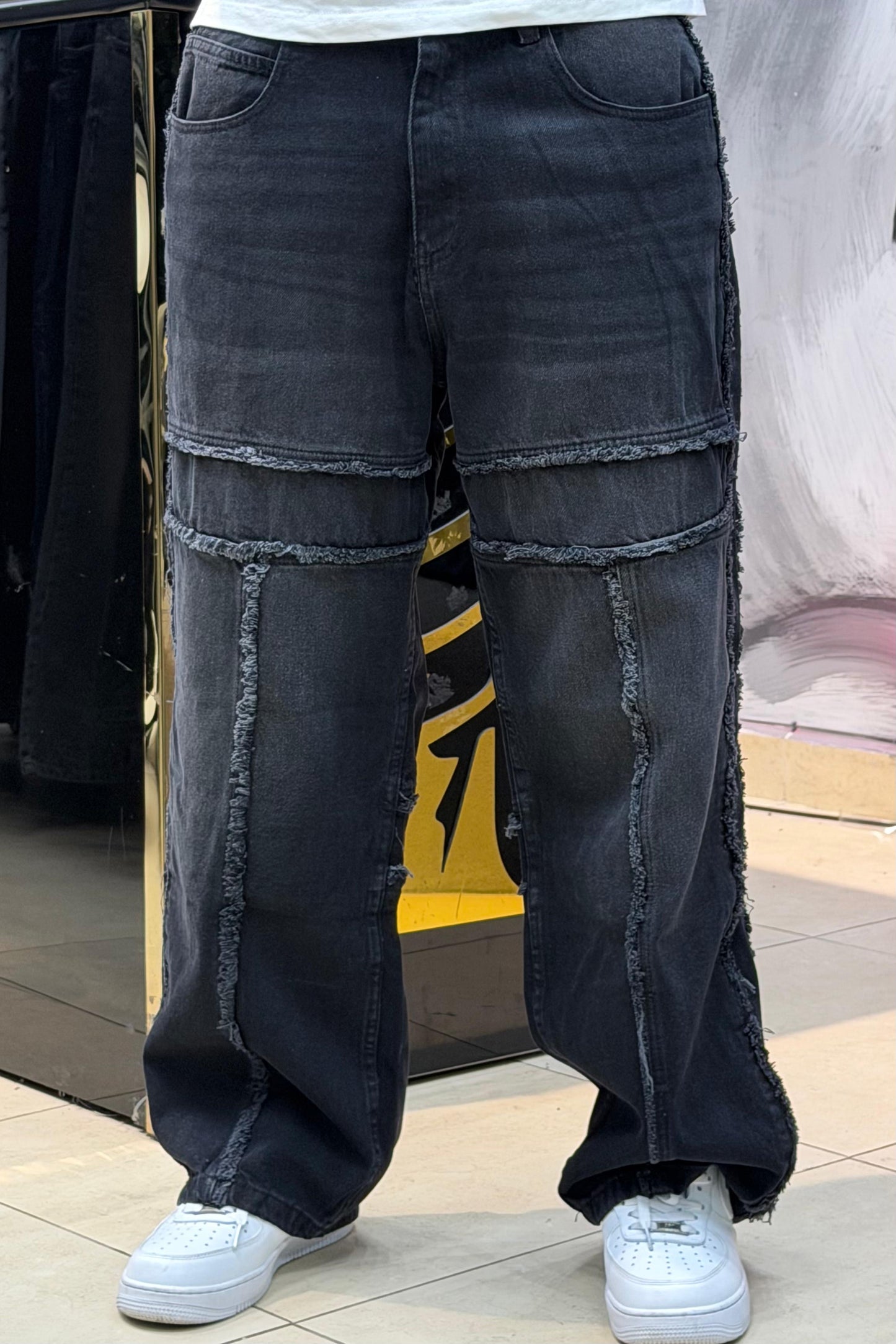 BAGGY JEANS STORM V4 BLACK