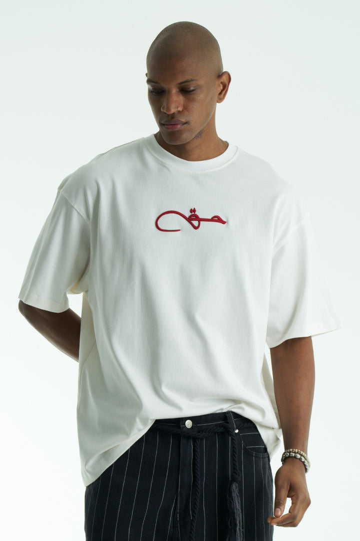 T-SHIRT SW WHITE حق 5053