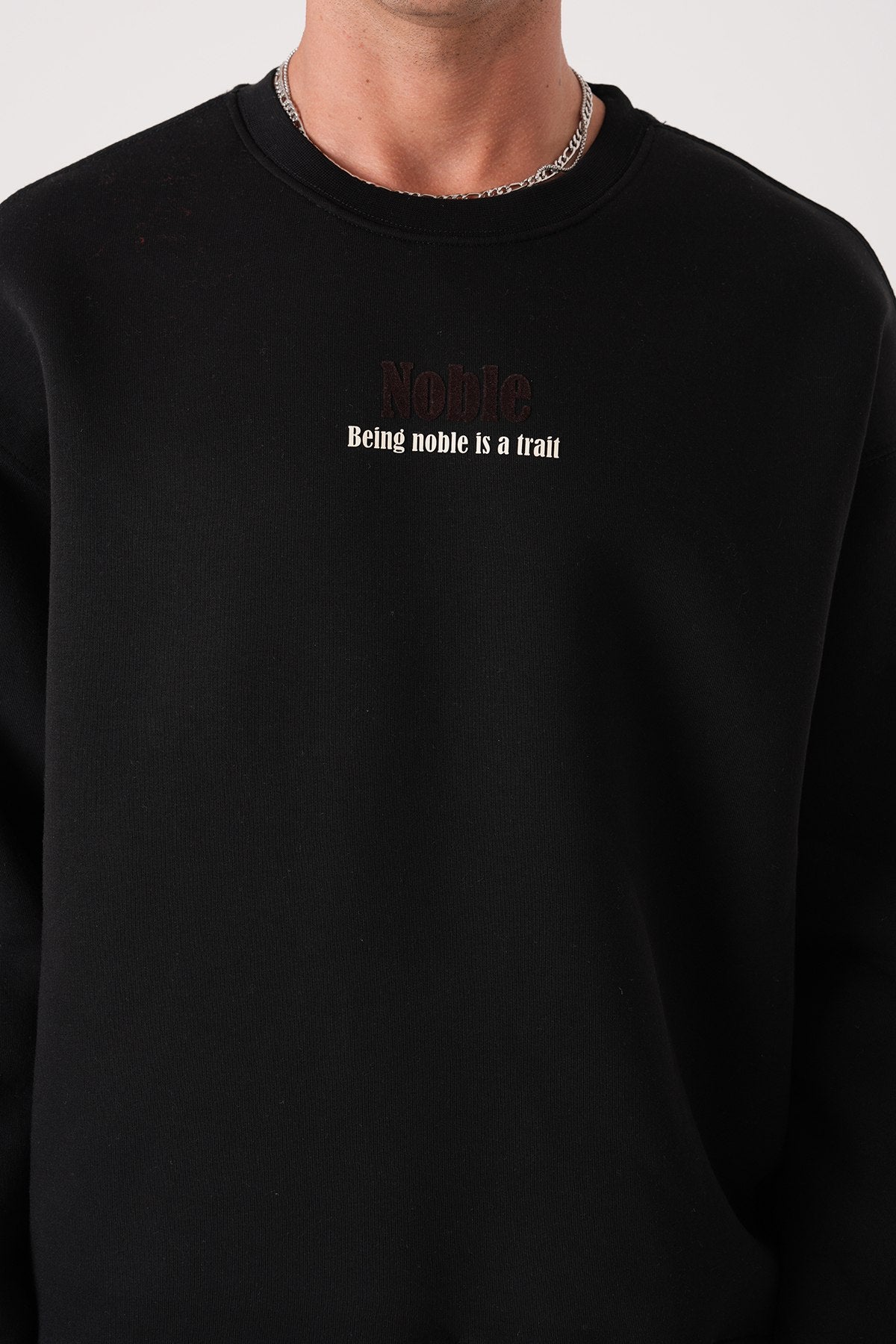 SWEATSHIRT NOBLE BLACK 257018