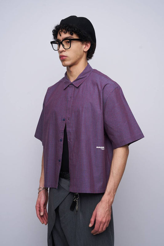 CHEMISE CROP BR BUGUNDY 10-209
