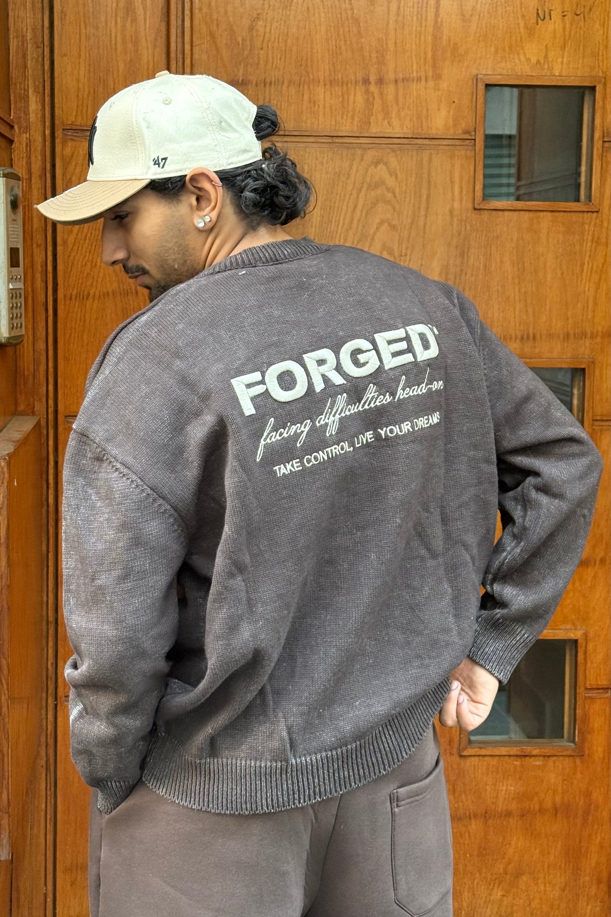 JUMPER FORGED BROWN PZ