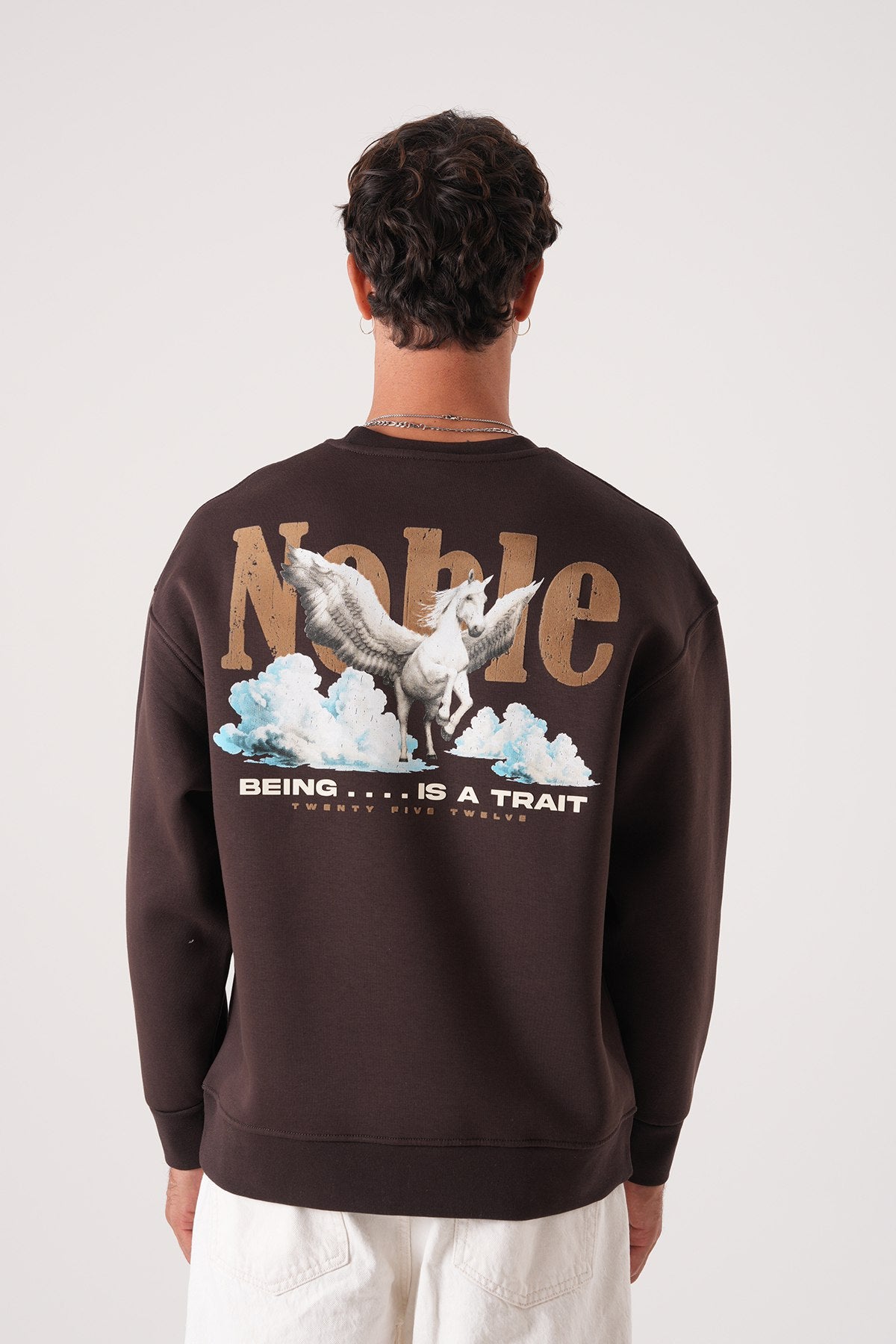 SWEATSHIRT NOBLE BROWN 257018