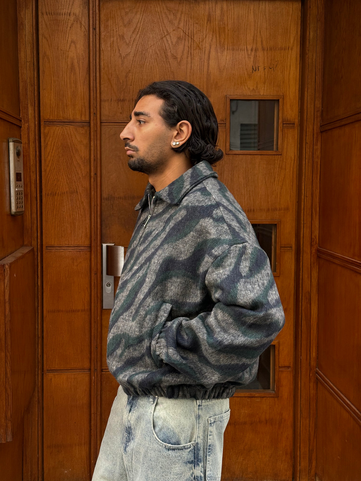JACKET ZEBRA GREEN PZ