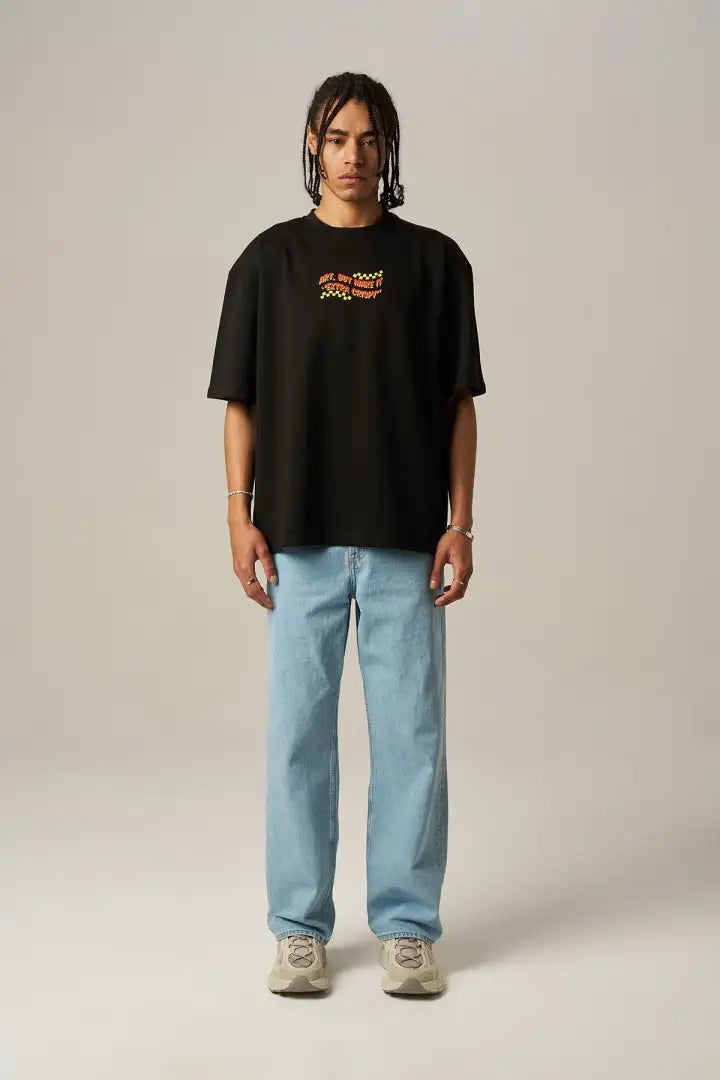 T-SHIRT BU BLACK T-20