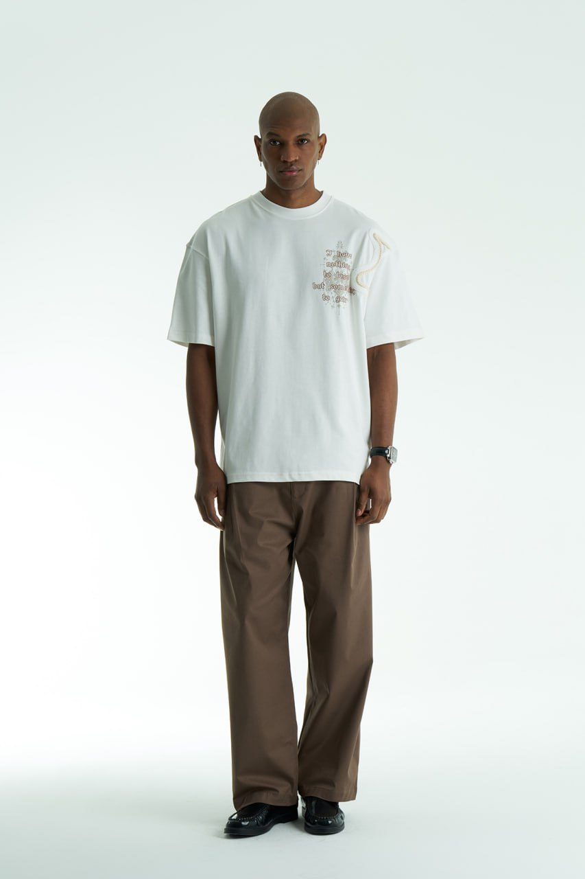 T-SHIRT SW I HAVE NOTHING WHITE 5068