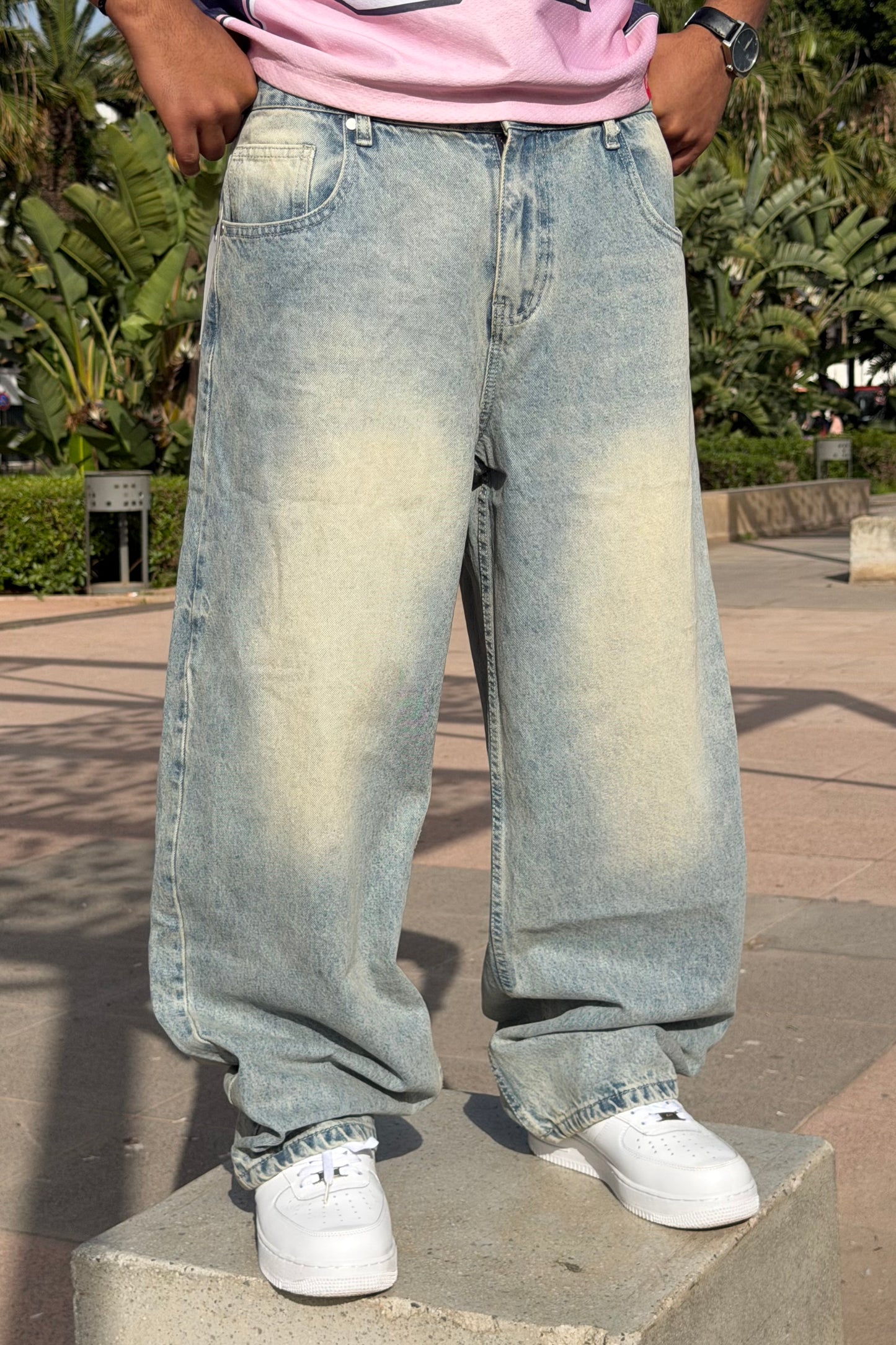 SUPPER BAGGY JEANS TORNADO STYLE DIRTY CLAIR