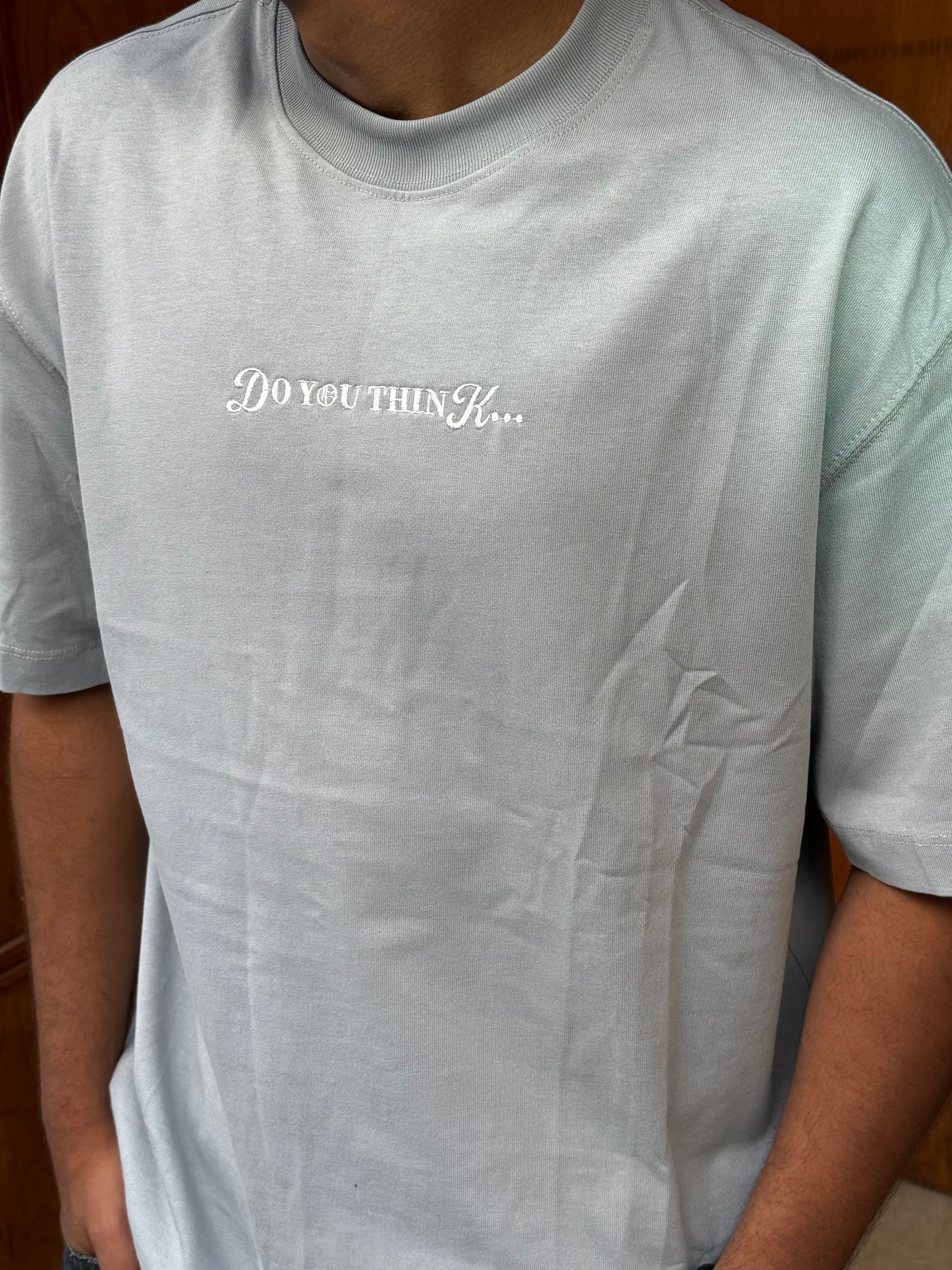 T-SHIRT DO YOU THINK GREY 261044