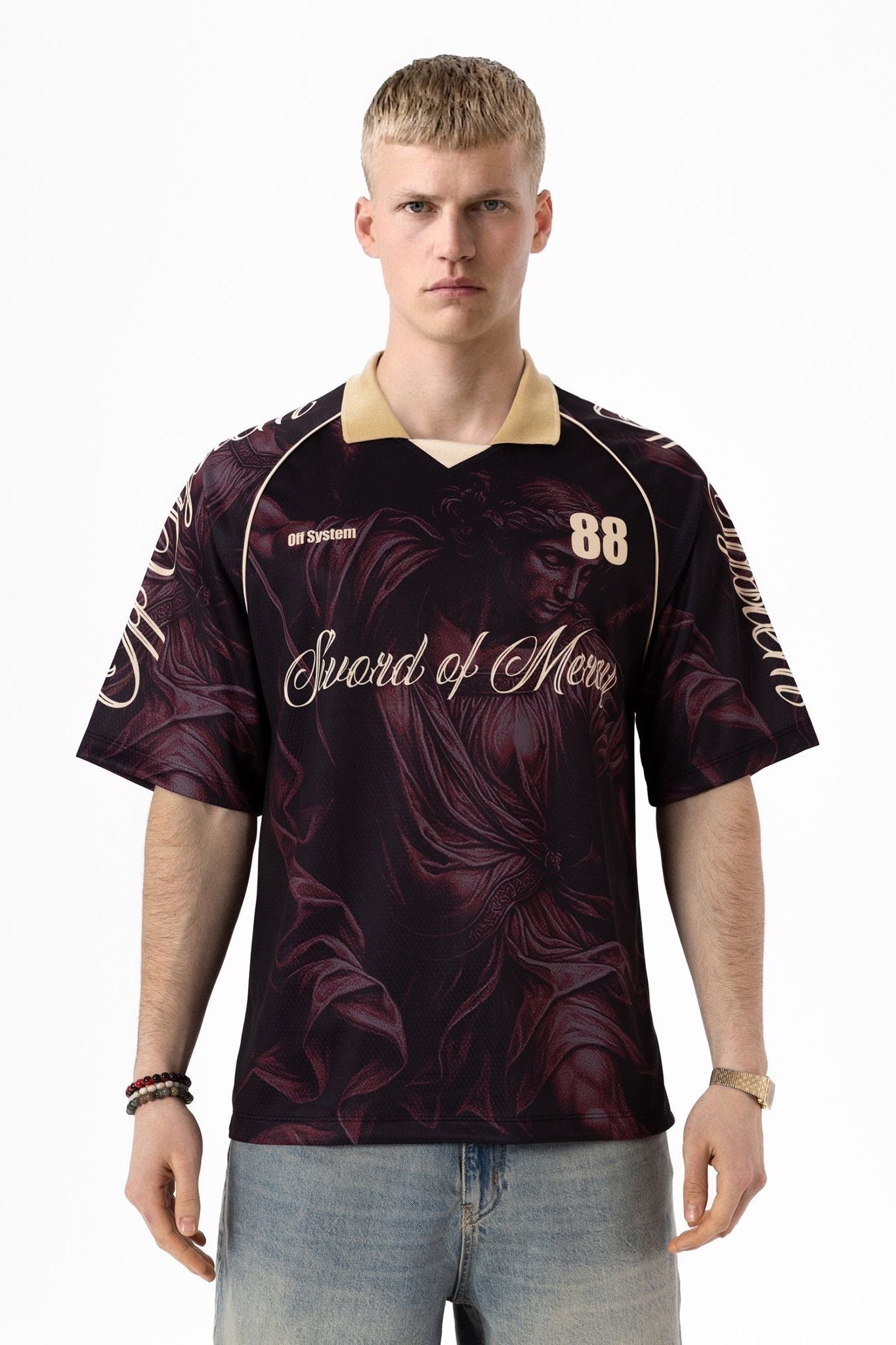 AMERICAN T-SHIRT 88 BURGUNDY 8852