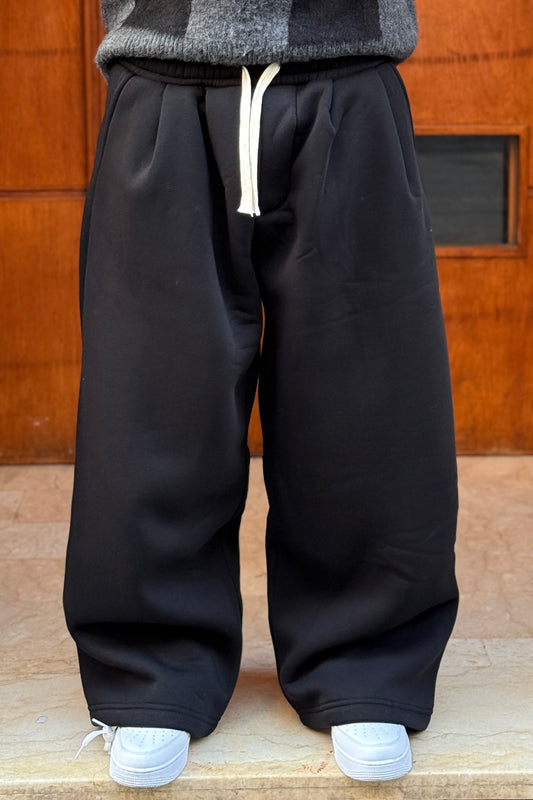 SUPPER BAGGY SWEATPANTS BLACK OVX