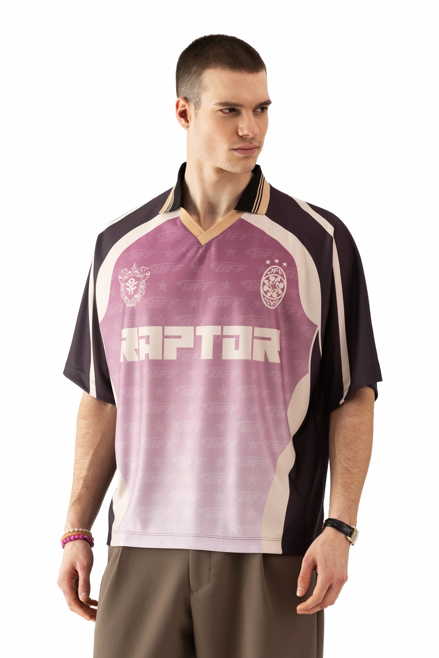 AMERICAN T-SHIRT RAPTOR PURPLE 8891