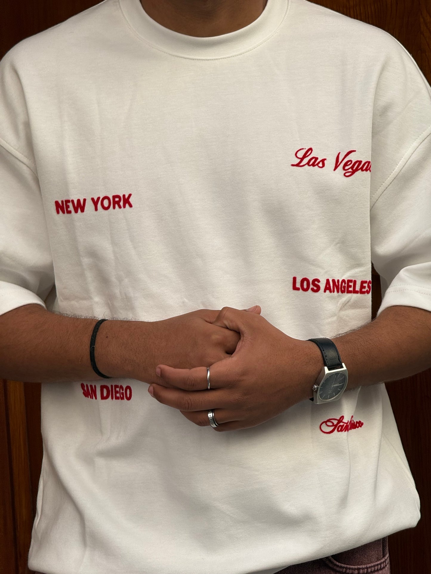T-SHIRT ES LAS VEGAS WHITE E71-141