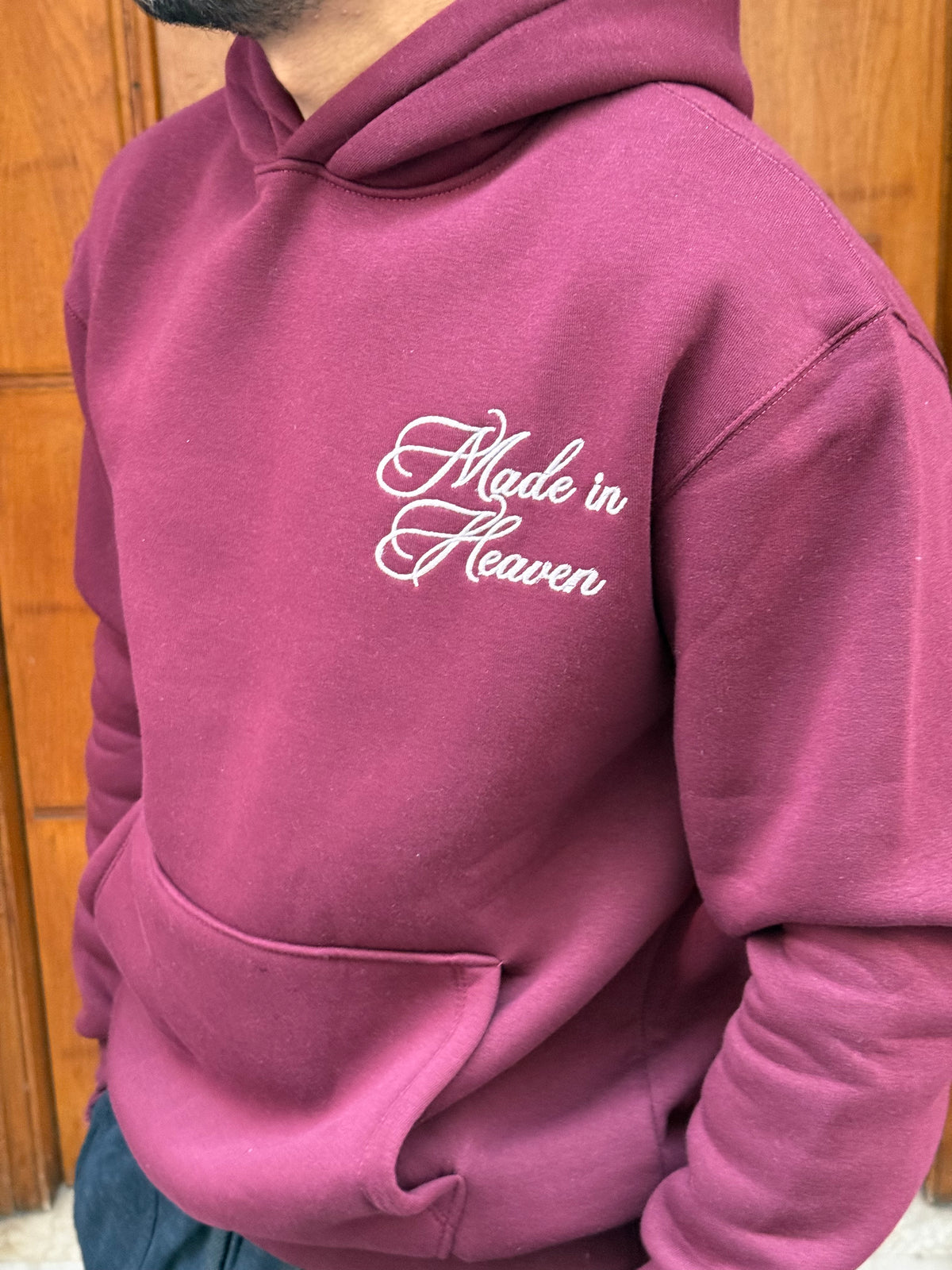 HOODIES MADE IN HEAVEN BURGUNDY BL