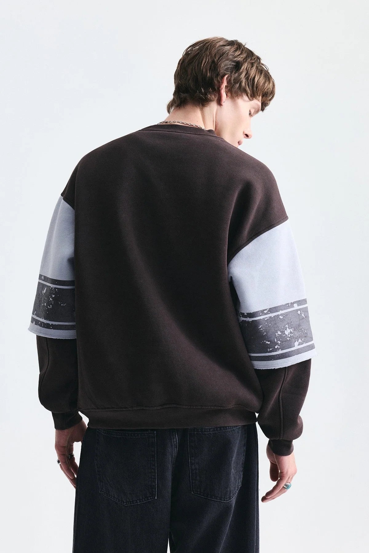 SWEATSHIRT BORN BROWN VM V70-237