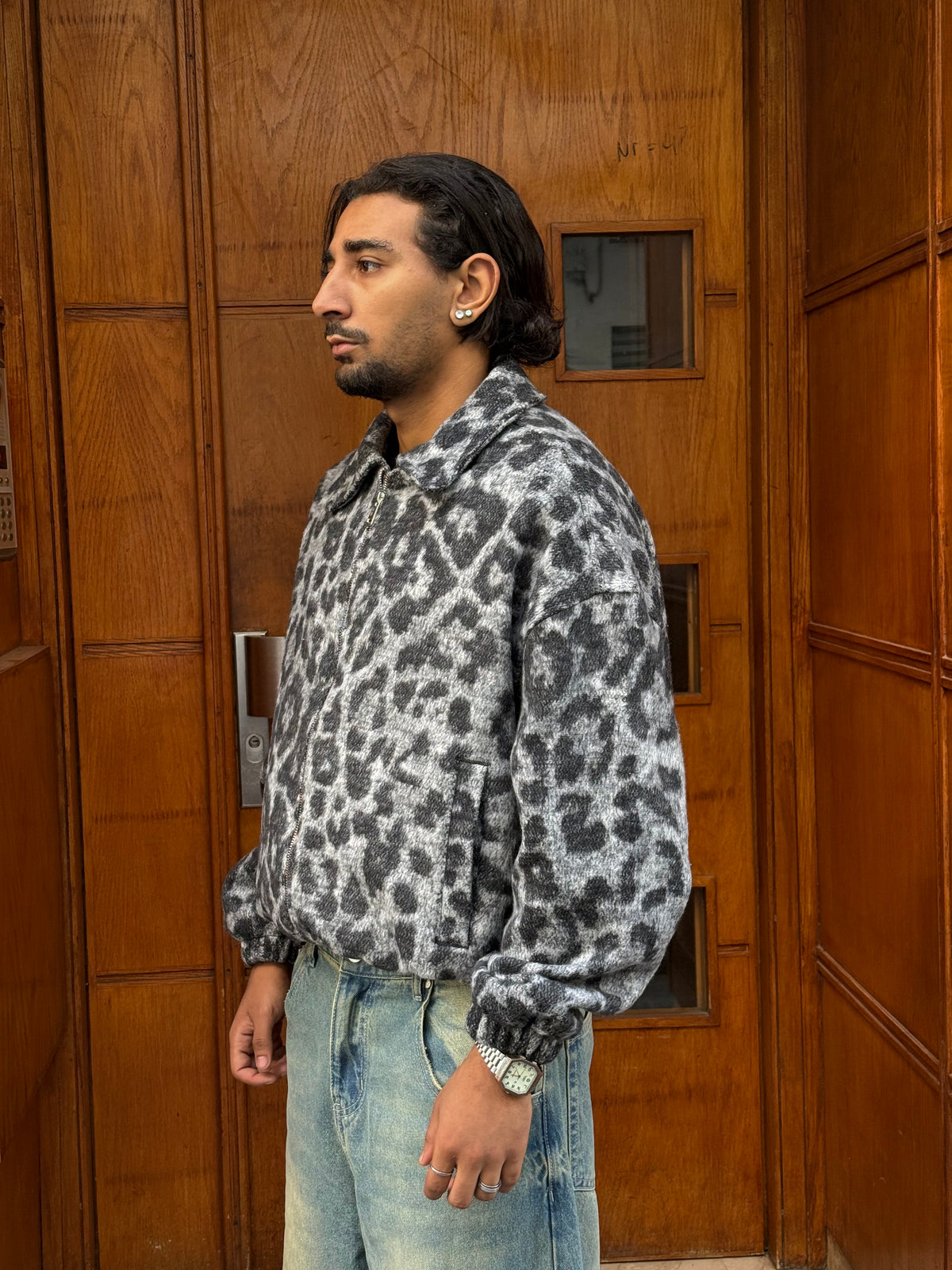 JACKET TIGER GREY PZ