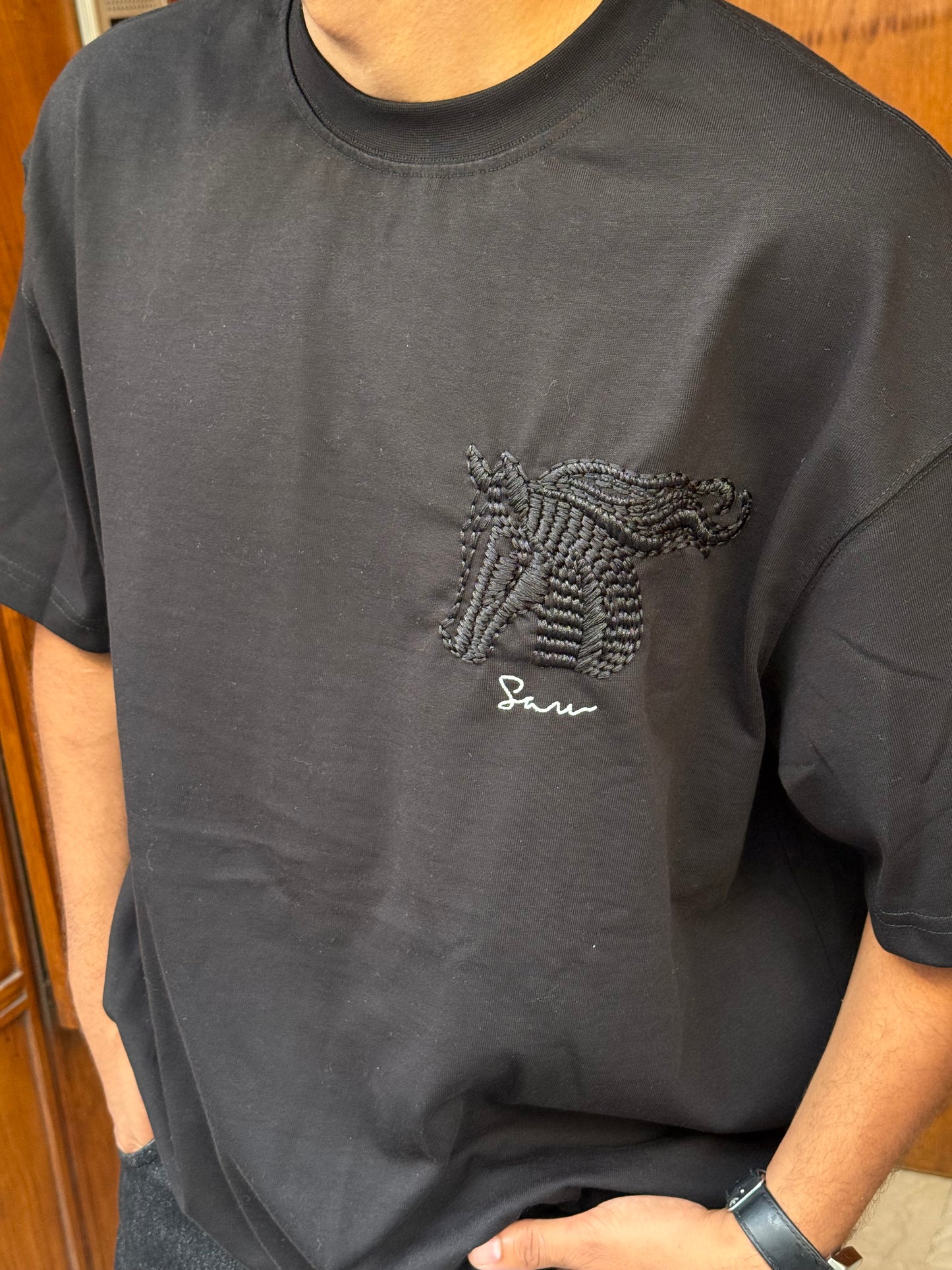 T-SHIRT SW BLACK 5124