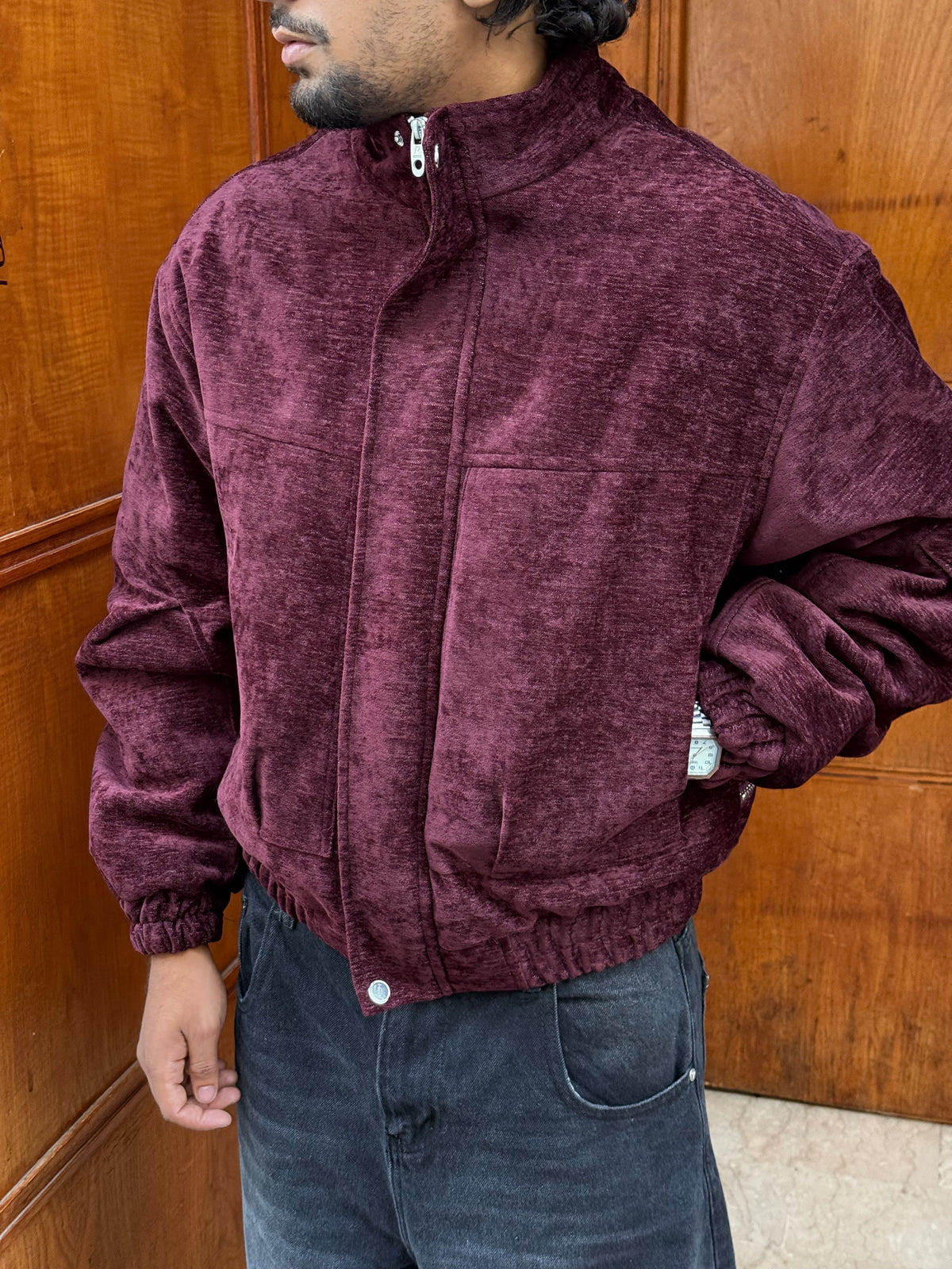 JACKET BURGUNDY RT 143