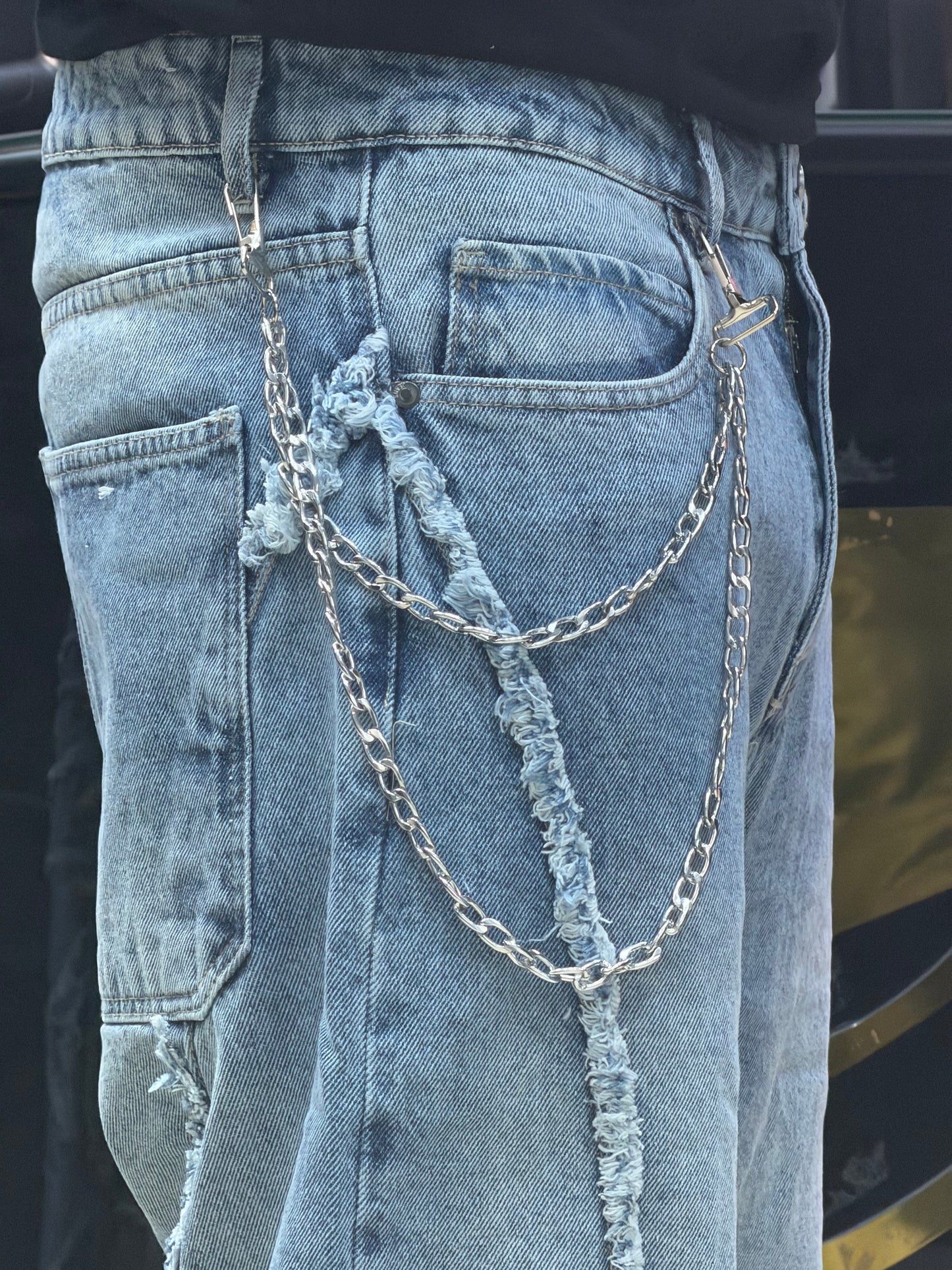 BAGGY JEANS STORM BLEU
