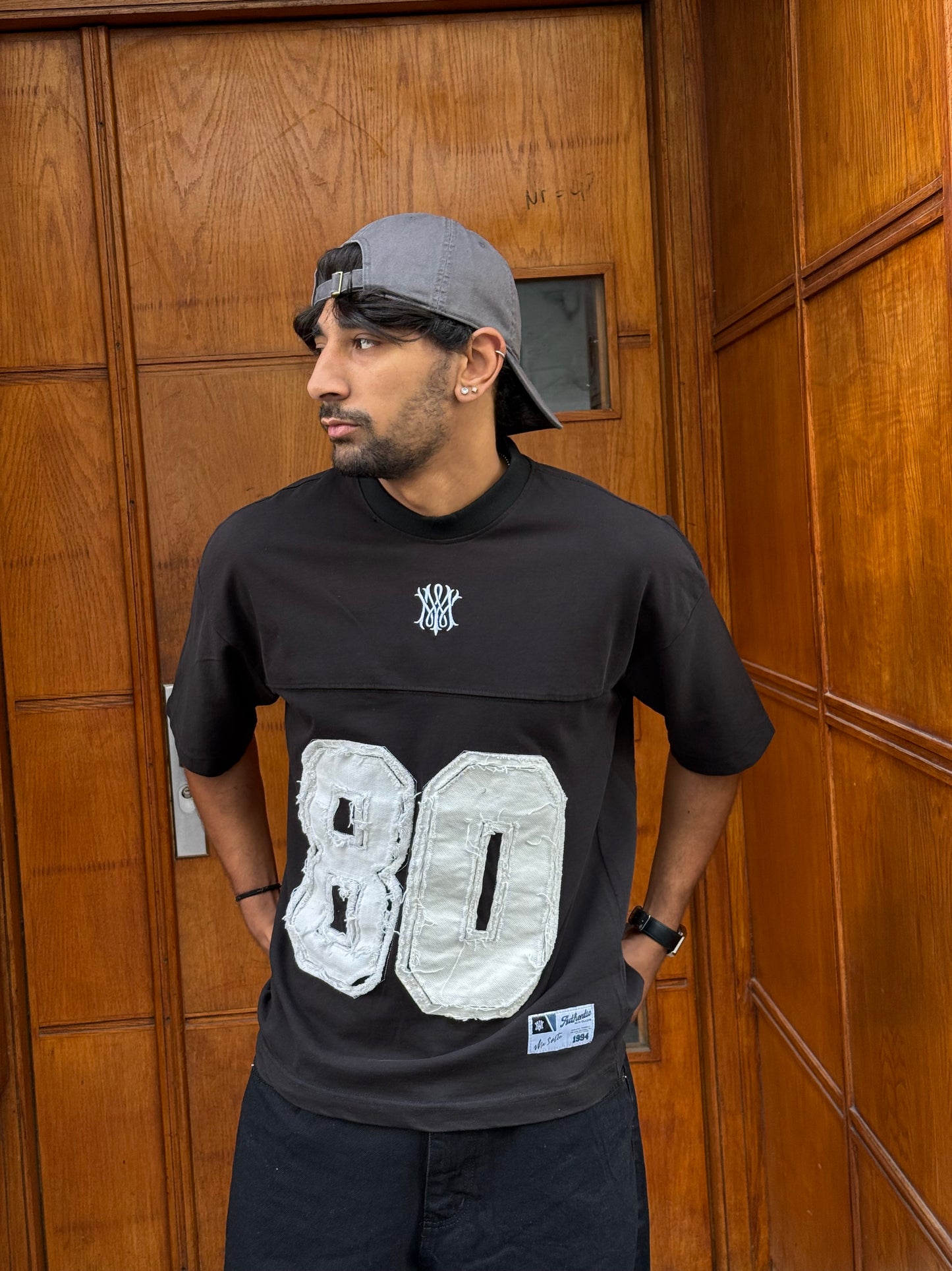 T-SHIRT MS 80 BLACK