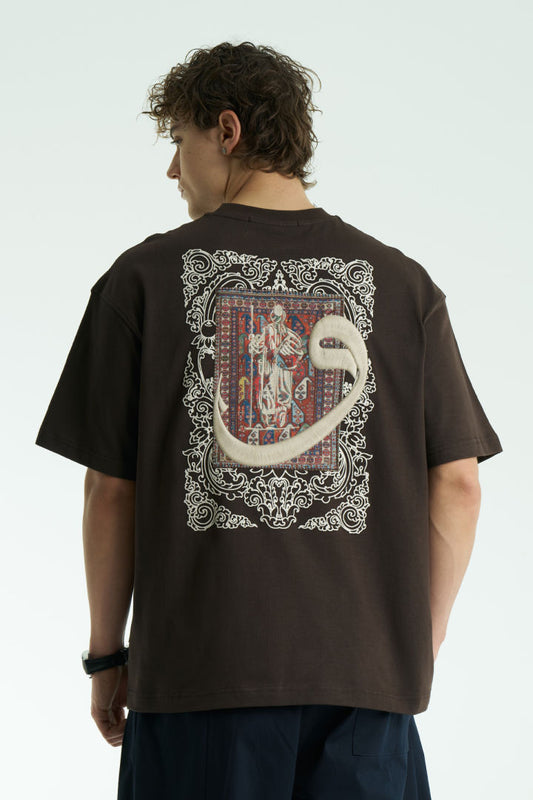 T-SHIRT SW BROWN 5105