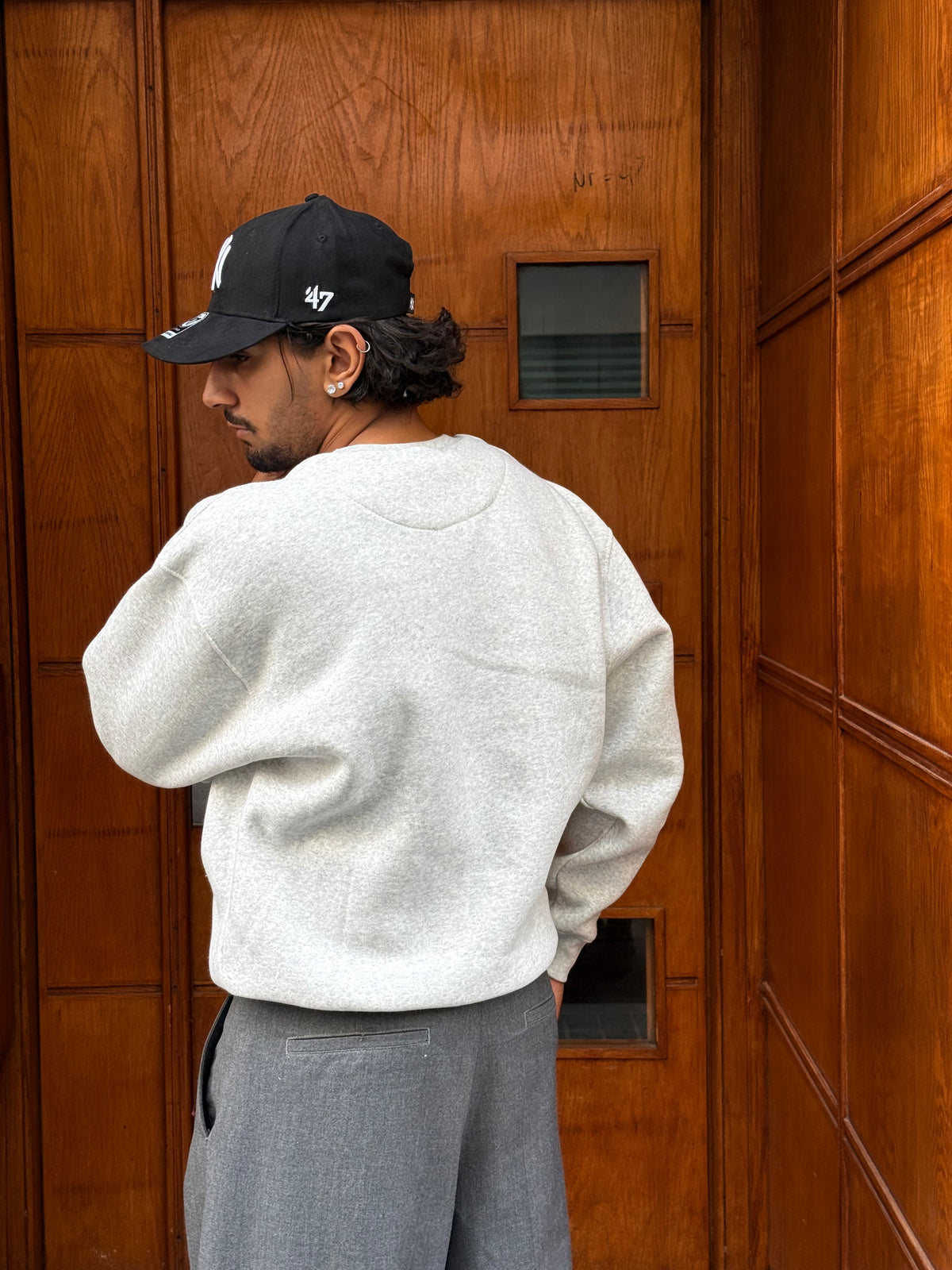 SWEATSHIRT BASIC JL GREY