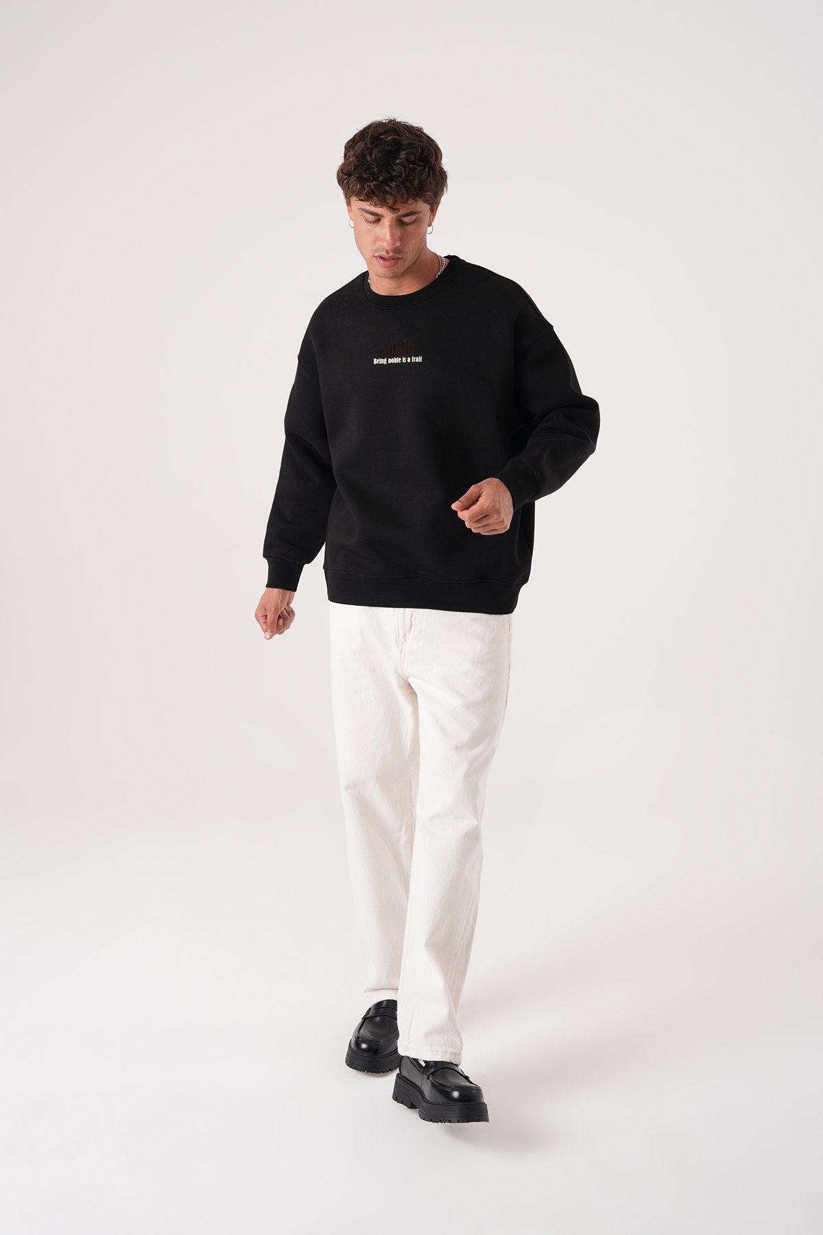 SWEATSHIRT NOBLE BLACK 257018