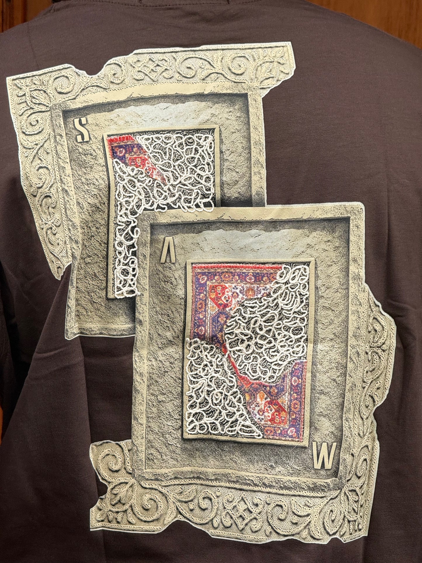 T-SHIRT SW BROWN 5107