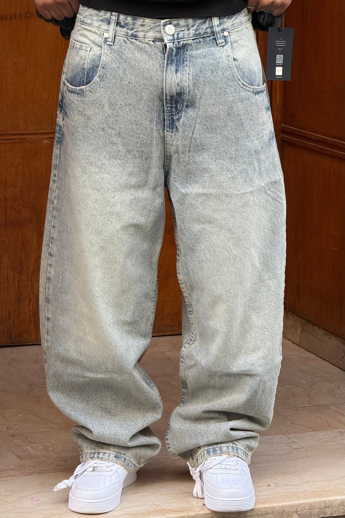 SUPPER BAGGY JEANS TORNADO STYLE (DIRTY CLAIR)