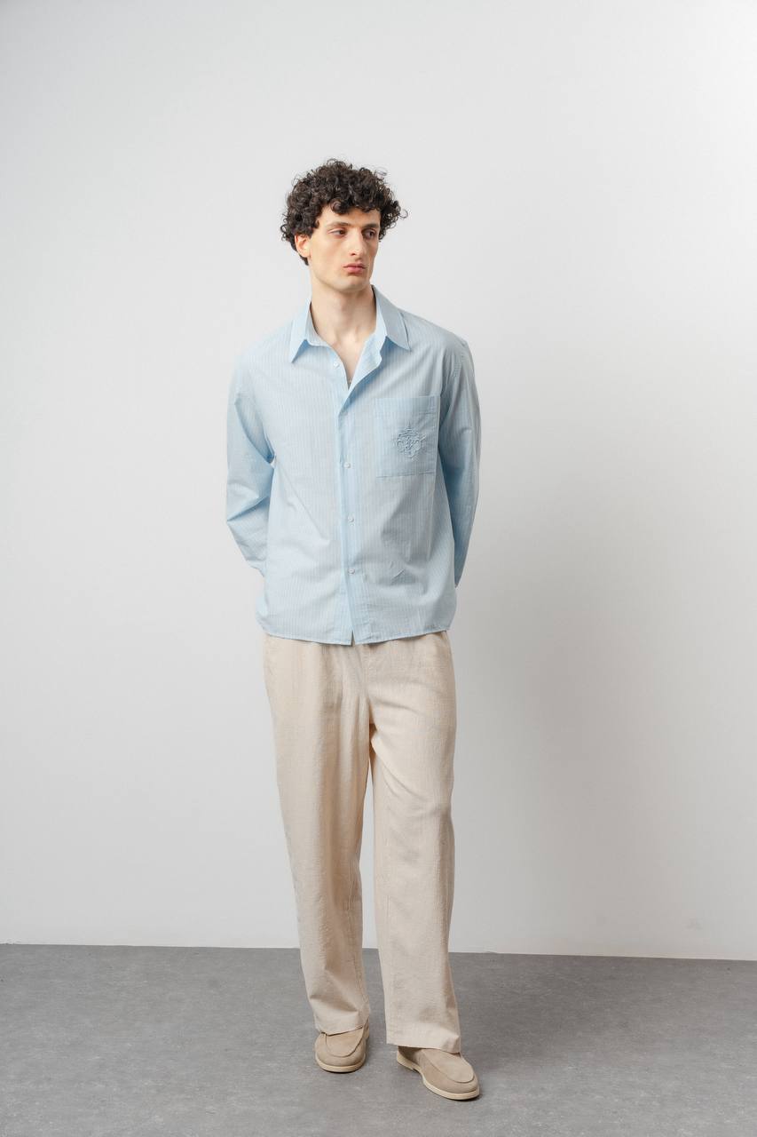 CHEMISE J&J BLUE Y130
