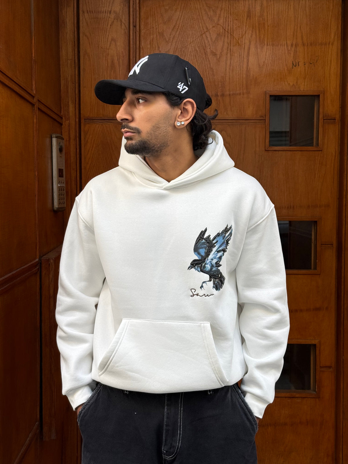 HOODIES SW WHITE 5243