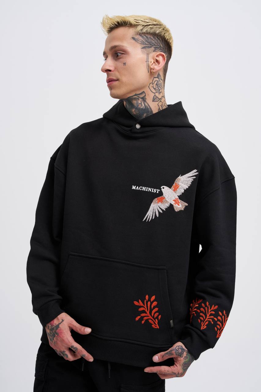 HOODIES MACHINIST BLACK M3525