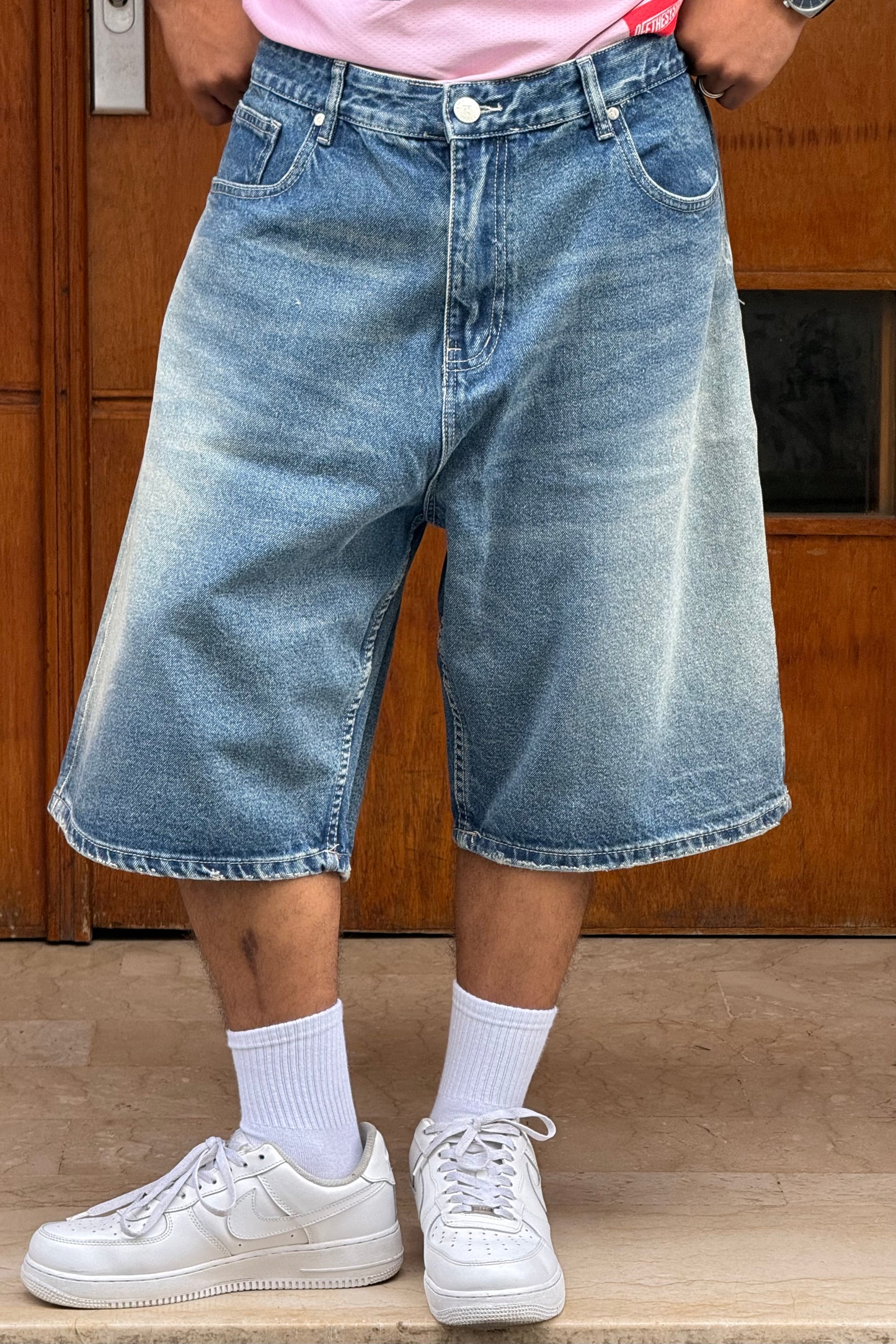 BAGGY JORTS TORNADO STYLE (DIRTY DEGRADE)