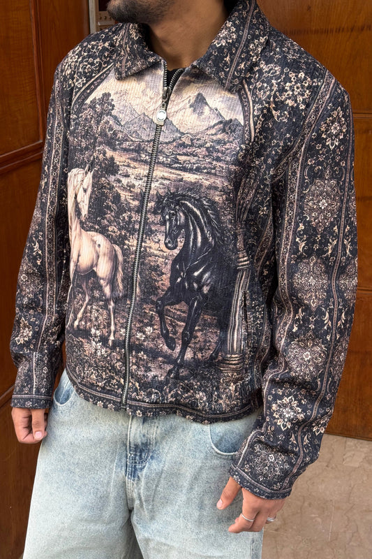 JACKET 2MR IMPRIME HORSE
