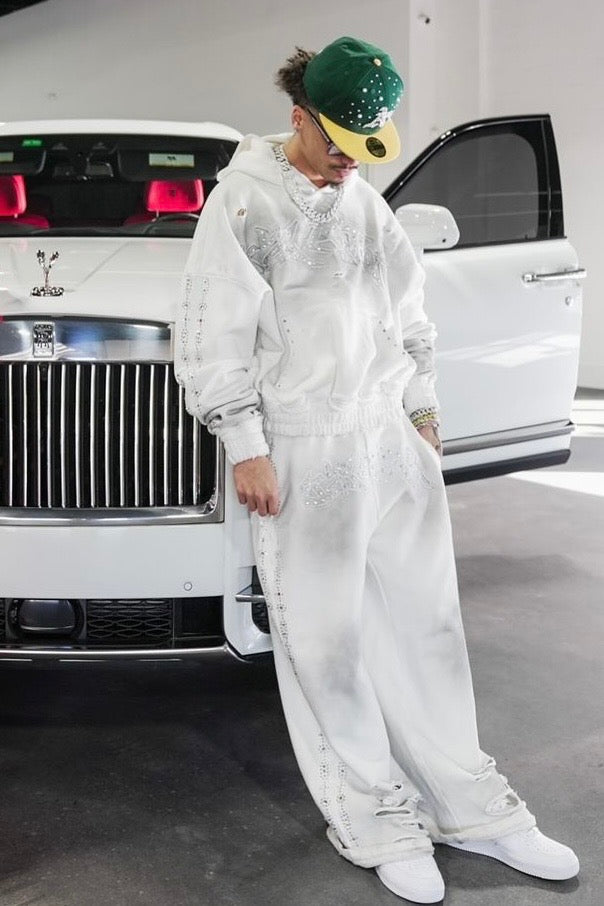 ENSEMBLE STRASS WHITE