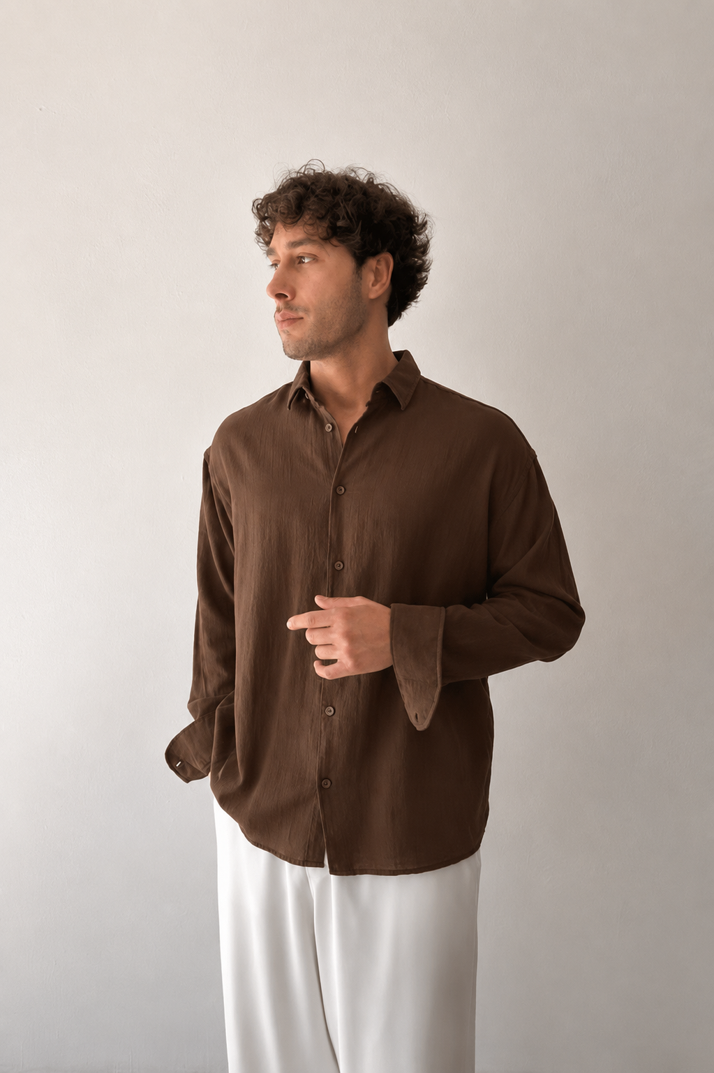 CHEMISE VM BROWN V40-100