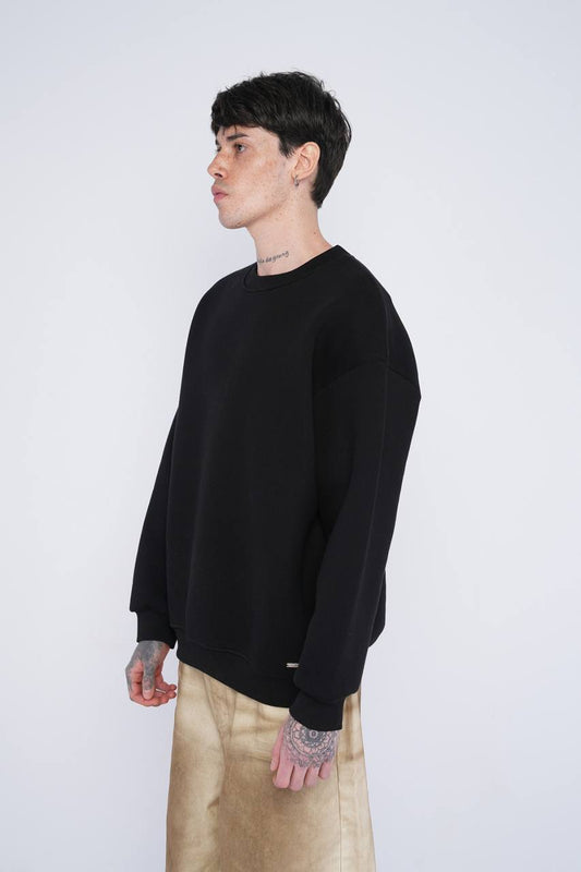 SWEATSHIRT BLACK BR