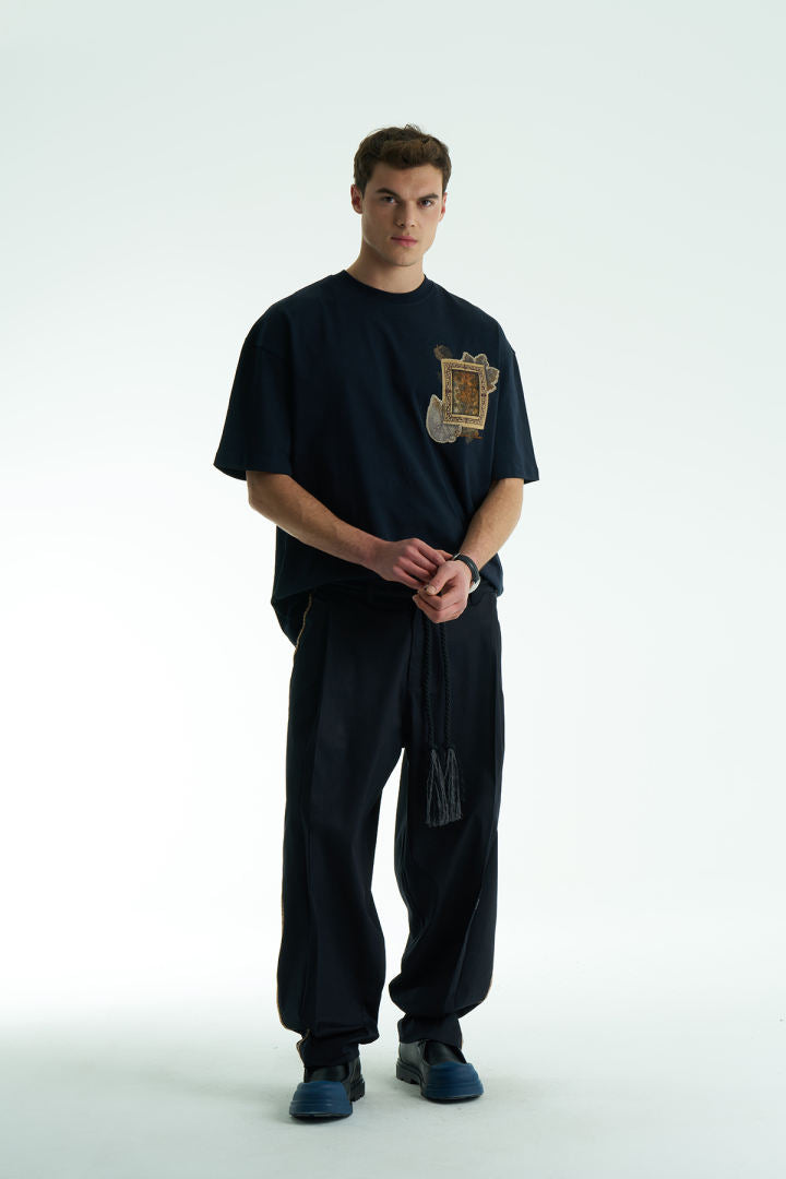 T-SHIRT SW DARK BLUE 5087
