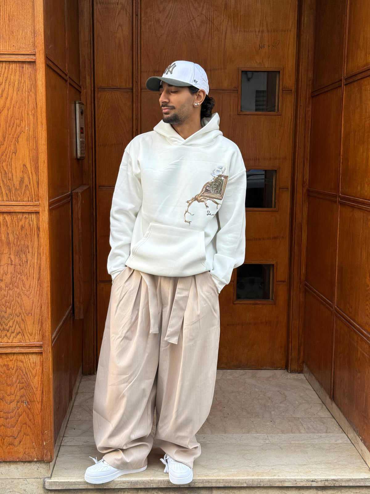 HOODIES SW WHITE 5244